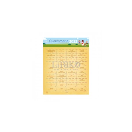 Cuaresmario Infantil