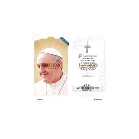 Papa Francisco (rostro) (frente)
