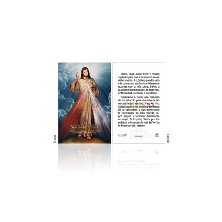 Señor Misericordia (oración del chofer)