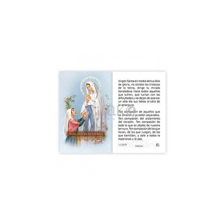 Virgen de Lourdes