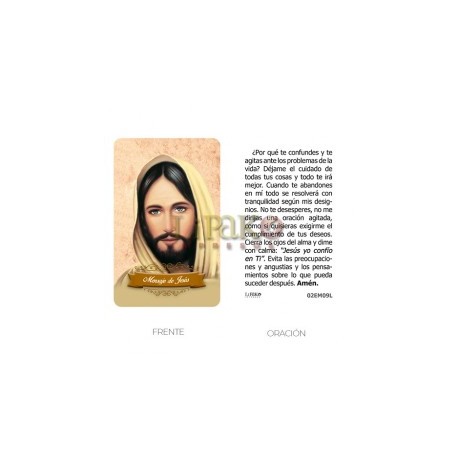 Mensaje de Jesús