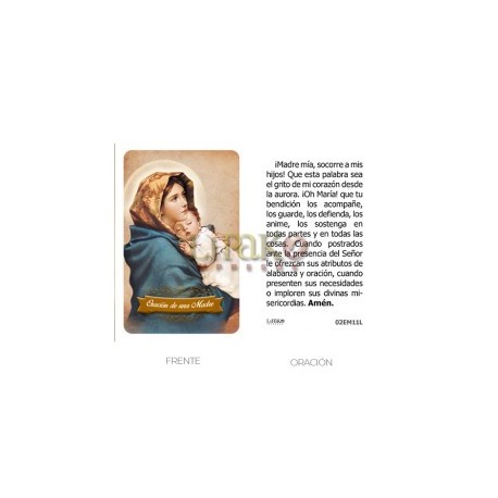 Oración de una Madre