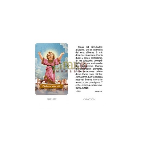 Súplicas al Divino Niño