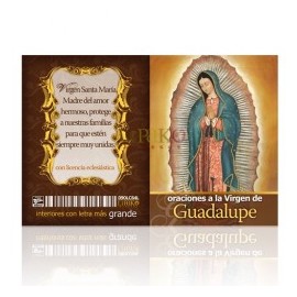 Oraciones a la Virgen de Guadalupe