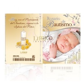 Rosario de Bautismo (niña) PLATA