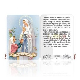 Virgen de Lourdes
