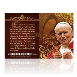 El Santo Rosario y Juan Pablo II ORO