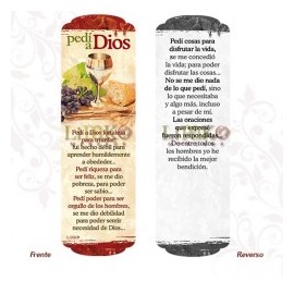 Pedí a Dios